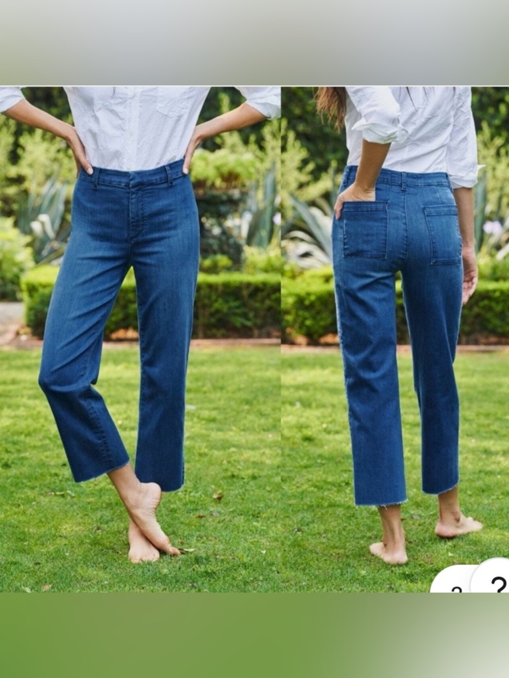 Frank & Eileen Kinsale Denim Trouser pants jeans